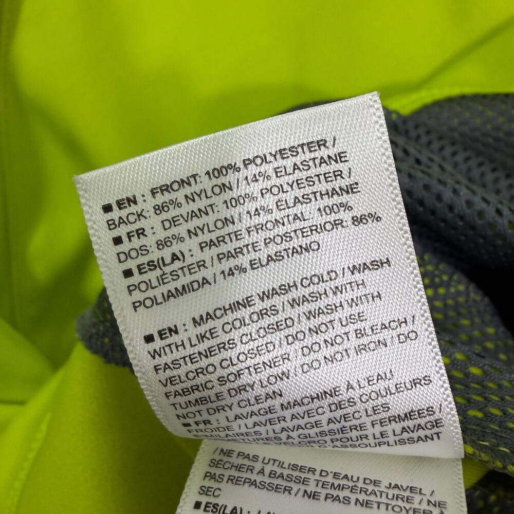 Salomon Lightweight Jacket Men's Medium Green Full Zip 2013 Windbreaker Outdoors - Picture 7 of 12
